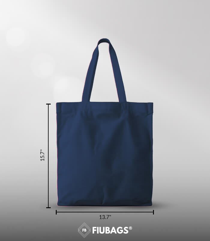 Screen Printing vs DTF for Custom Conference Bags 3 Navy tote bag