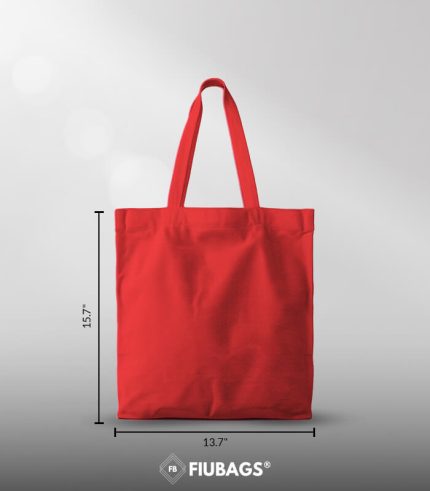 Cotton Reusable Wholesale Tote Bags 13.7x15.7