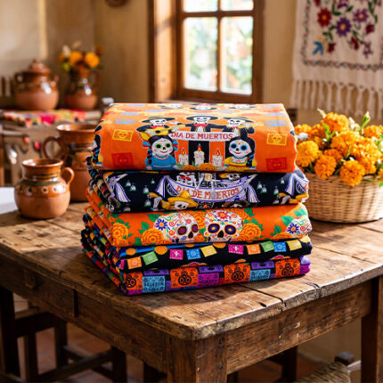 Day of the Dead Tablecloths for Ofrendas, Altars & Tables